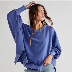 Free People Camden Sweatshirt peri